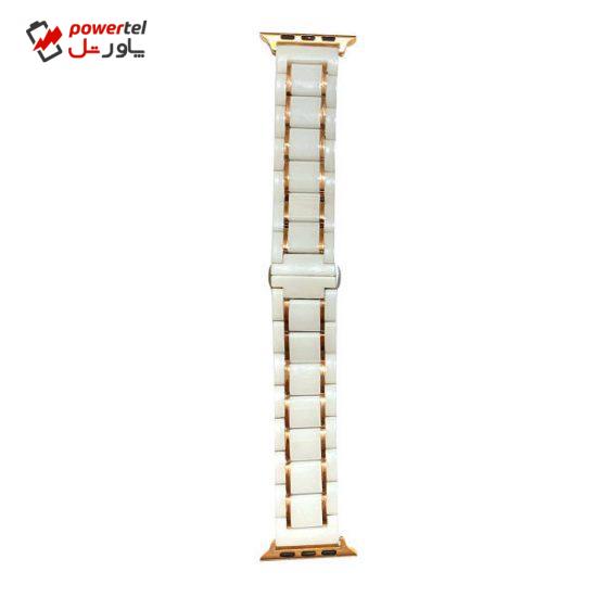 بند  مدل LUX88 مناسب برای اپل واچ 42/44 میلی متری