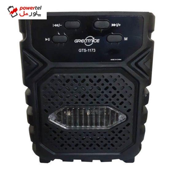 اسپیکر بلوتوثی قابل حمل مدل GTS-1173