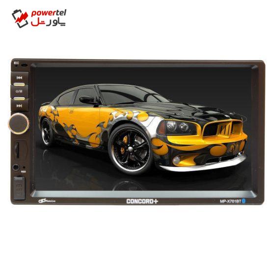 پخش کننده تصویری خودرو کنکورد پلاس مدل MP-X701BT