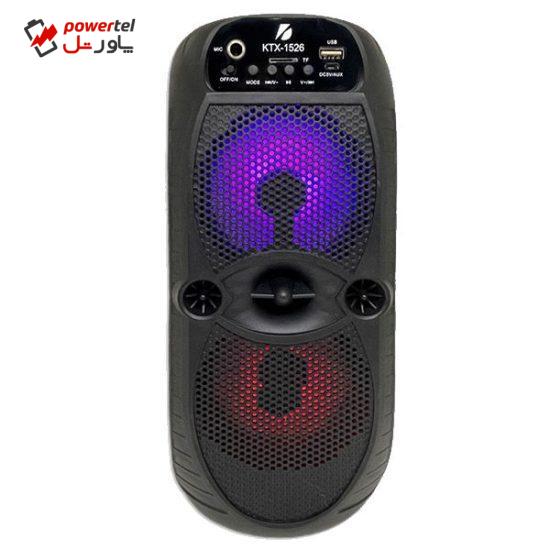 اسپیکر بلوتوثی قابل حمل مدل KTX-1526