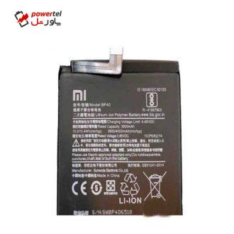باتری موبایل مدل BP40 ظرفیت 3900 میلی آمپر ساعت مناسب برای گوشی موبایل شیائومی Redmi K20 Pro / Mi 9T Pro