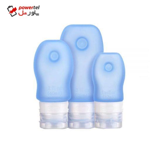 ظرف آب سفری نیچرهایک مدل NH15F010-Z مجموعه 3 عددی