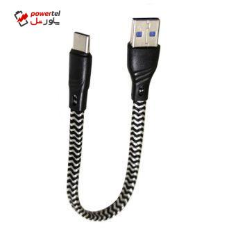 کابل شارژ USB به USB-C مدل JMLC طول 0.2 متر