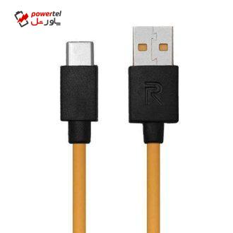 کابل شارژ USB به USB-C ریلمی مدل FAST طول 1 متر