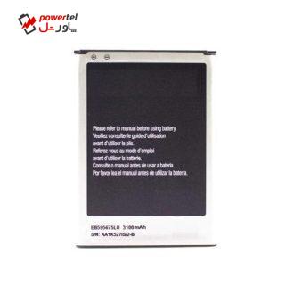 باتری موبایل مدل EB595675LU  ظرفیت 3100 میلی آمپر ساعت مناسب برای گوشی موبایل سامسونگ Galaxy Note2