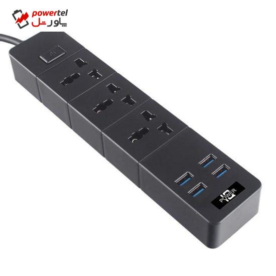 محافظ ولتاژ آی کیو پاور مدل T08