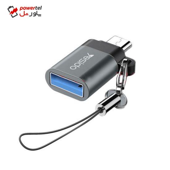 مبدل OTG microUSB یسیدو مدل GS07