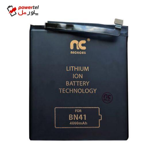 باتری موبایل نکسل مدل BN41 ظرفیت 4000 میلی آمپر ساعت مناسب برای گوشی موبایل شیائومی Redmi Note 4