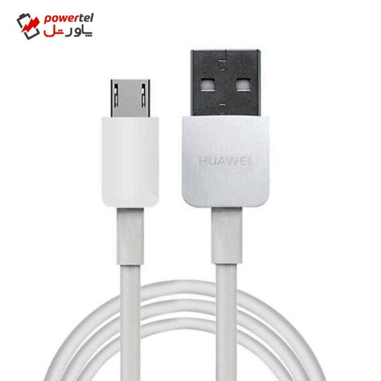 کابل شارژ USB به microUSB هوآوی مدل P20 طول 1 متر