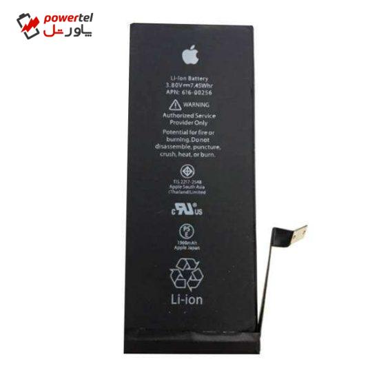 باتری موبایل مدل 00256-616 ظرفیت 1960 میلی آمپر ساعت مناسب برای گوشی موبایل اپل Iphone 7