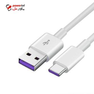 کابل تبدیل USB به USB-C اسمارت چیپ مدل Flash Charge طول 1 متر