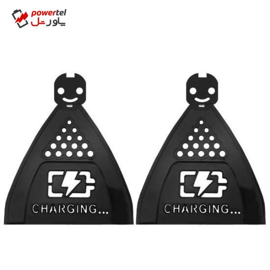 پایه نگهدارنده  شارژر گوشی موبایل مدل  Hng 0229 بسته 2 عددی