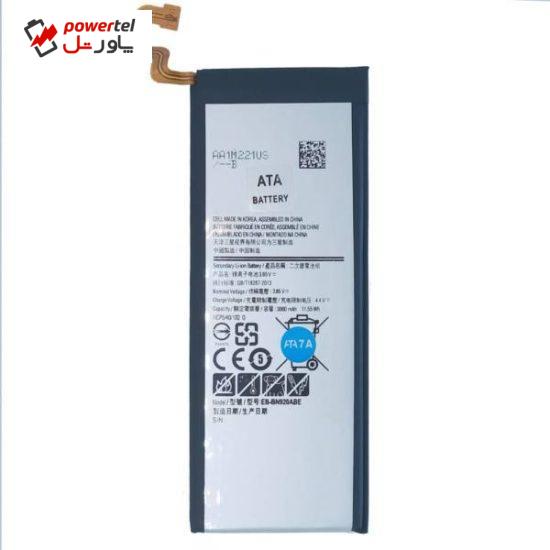 باتری موبایل مدل EB-BG920ABEFظرفیت 2550 میلی آمپر ساعت مناسب برای گوشی موبایل سامسونگ Galaxy S6