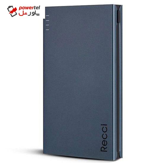 شارژر همراه رکی مدل RT-8000  ظرفیت 8000 میلی آمپر ساعت