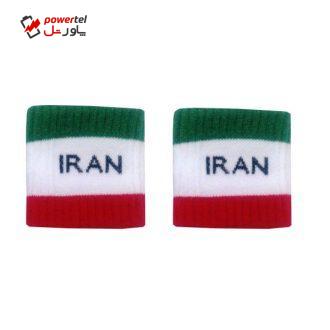 مچ بند ورزشی مدل ایران کد 990614 بسته 2 عددی
