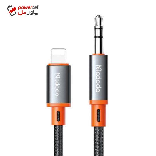 کابل تبدیل لایتنینگ به AUX مک دودو مدل CA-0780 طول 1.2 متر