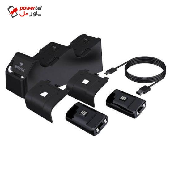 پایه شارژر اسپارک فاکس مدل W20X504 مناسب برای دسته بازی Xbox Series X / S