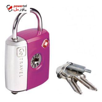 قفل چمدان و کوله پشتی گو تراول مدل Dual Combi Key Lock کد F2021