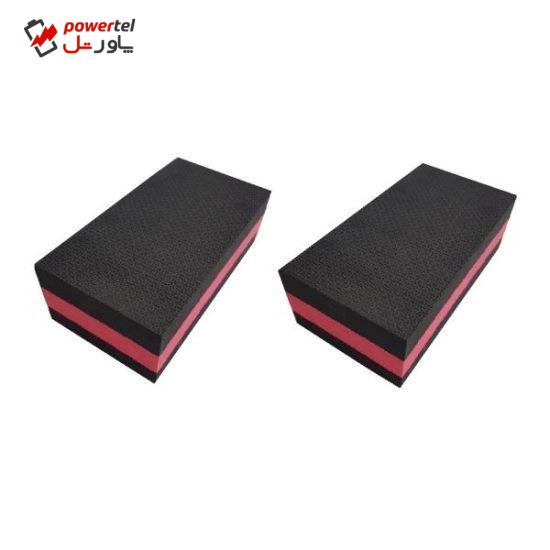 آجر یوگا مدل Yogimats کد 01-Black بسته 2 عددی