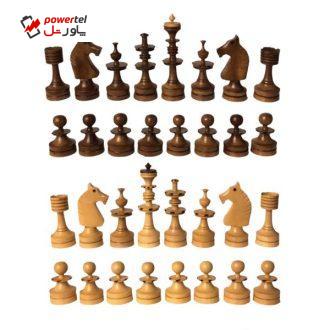 مهره شطرنج مدل سلطنتی مجموعه 32 عددی