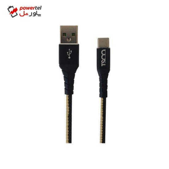 کابل تبدیل USB به USB-C تسکو مدل TC C72N طول 1 متر