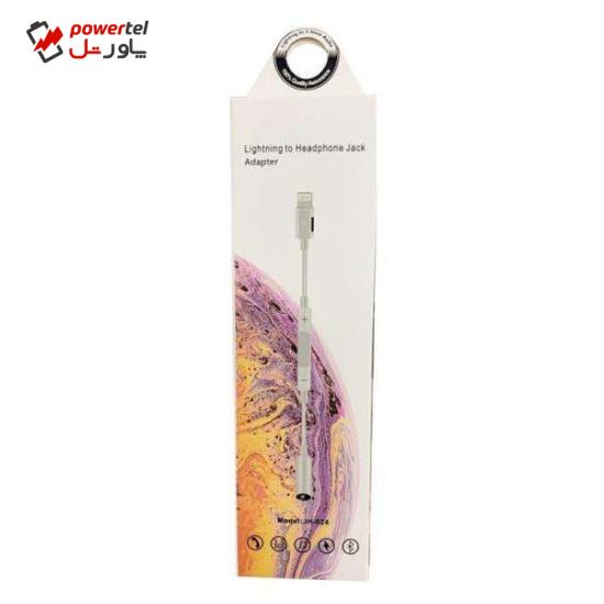 کابل تبدیل لایتنینگ به AUX مدل JH-024 طول 0.15 متر