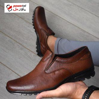 کفش رسمی مردانه مدل 109 رنگ قهوه ای