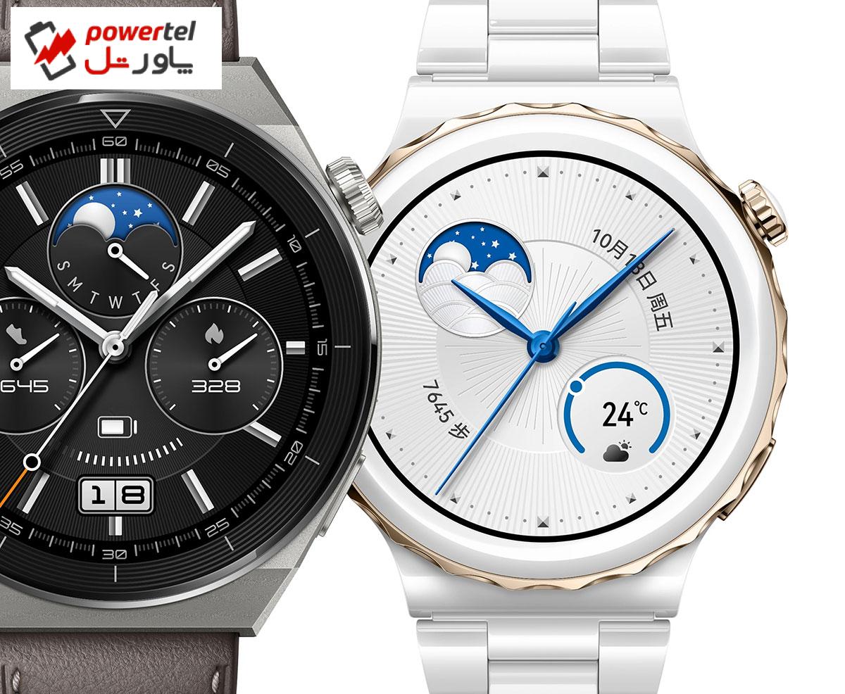 ساعت هوشمند هواوی Watch GT 3 Pro با قیمت پایه 370 دلار رسما معرفی شد