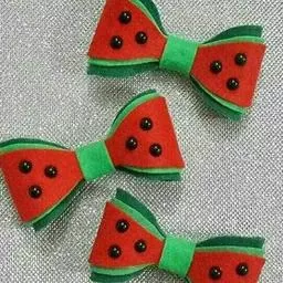 ست تل پاپیون دار،کش مو و گیره مو