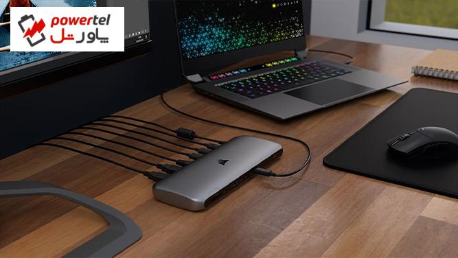 گجت Corsair TBT200 Thunderbolt 4 Dock معرفی شد