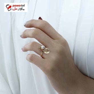 انگشتر طلا 18 عیار زنانه مایا ماهک مدل MR0605