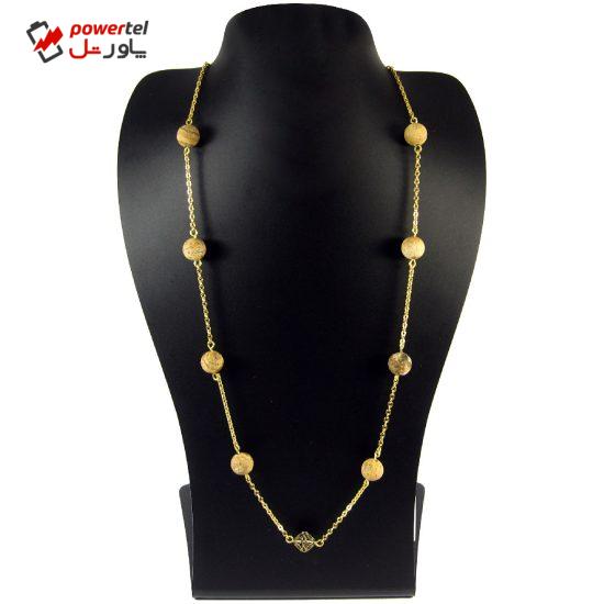 گردنبند طلا 18 عیار زنانه مانچو مدل sfg616