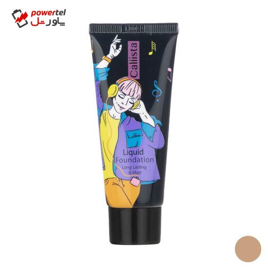 کرم پودر کالیستا مدل Long Lasting And Matt شماره M13