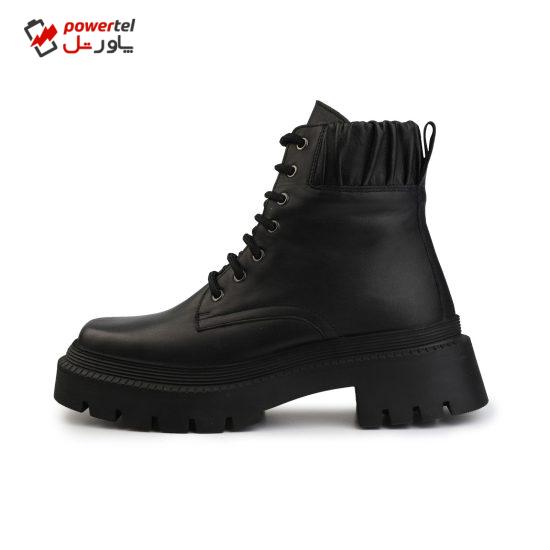 نیم بوت زنانه چرم مشهد مدل J2579001