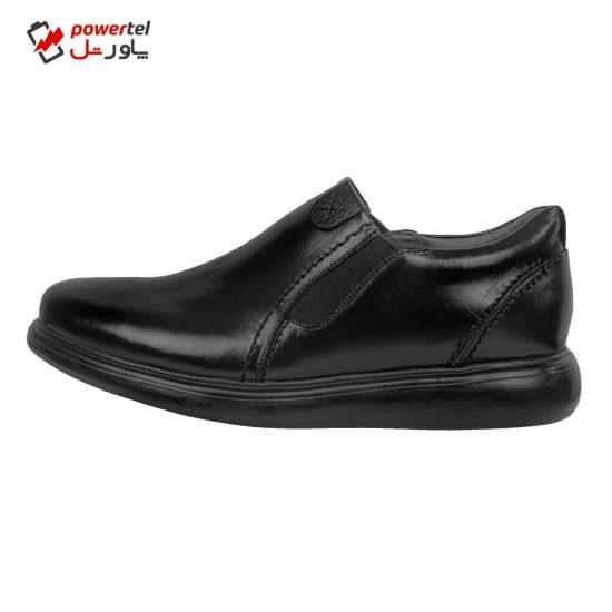 کفش روزمره مردانه چرم عطارد مدل SH08