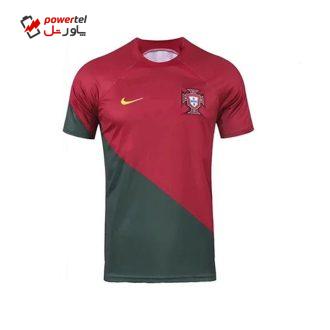 تی شرت ورزشی مردانه مدل پرتغال کد Home 2023