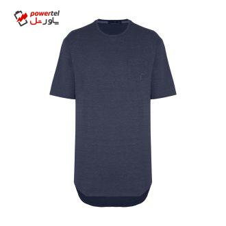 تی شرت لانگ مردانه پاتن جامه مدل 131621000342539 رنگ سرمه ای