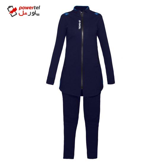 ست گرمکن و شلوار ورزشی زنانه تکنیک پلاس 07 کد GK-122-SO