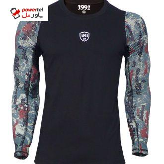 پیراهن ورزشی مردانه 1991 اس دبلیو مدل Base Layer Long Printed TS1928