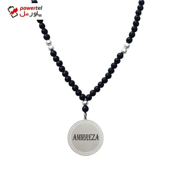 گردنبند مردانه ترمه ۱ مدل امیررضا کد OXS202
