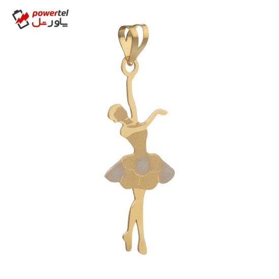 آویز گردنبند طلا 18 عیار زنانه مایا ماهک مدل MM1266