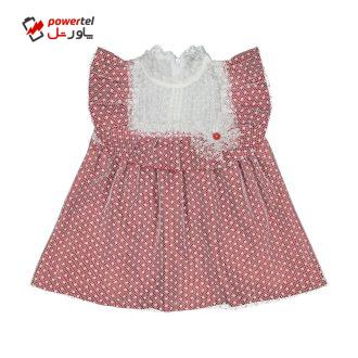 پیراهن نوزادی دخترانه فیورلا مدل 22021-04