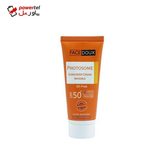 کرم ضد آفتاب فیس دوکس مدل Oil free حجم 40میلی لیتر