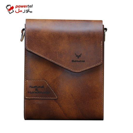 کیف رودوشی چرم بارثاوا مدل 1209a