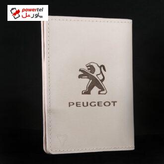 کیف مدارک چرم یلسان مدل PEUGEOT کد KM-200-01-GS