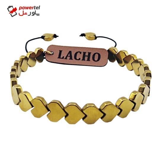 دستبند زنانه لاچو طرح قلب کد GH-002