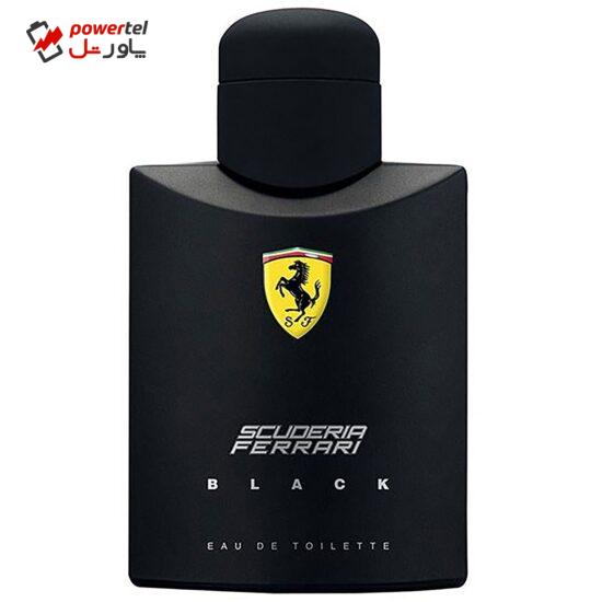 ادو تویلت مردانه فراری Scuderia Black حجم 125 میلی لیتر
