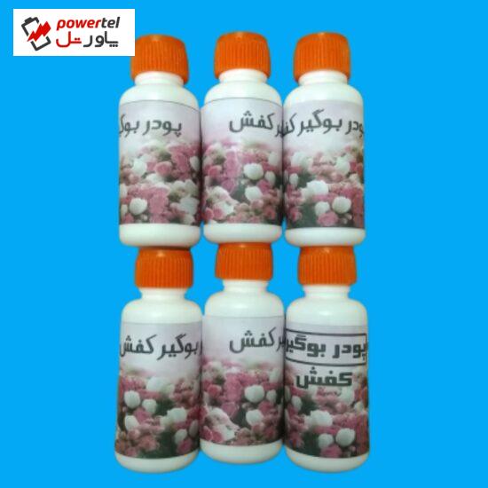 پودر بوگیر کفش مدل GOL-6 بسته 6 عددی