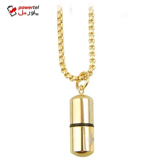 گردنبند شهر شیک طرح کپسول عشق مدل G140 -2