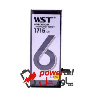 باتری موبایل مدل WST-01 ظرفیت 1715 میلی آمپر ساعت مناسب برای گوشی موبایل اپل IPhone 6s